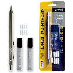 BRUSTRO 0.5mm MECHANICAL PENCIL with Eraser